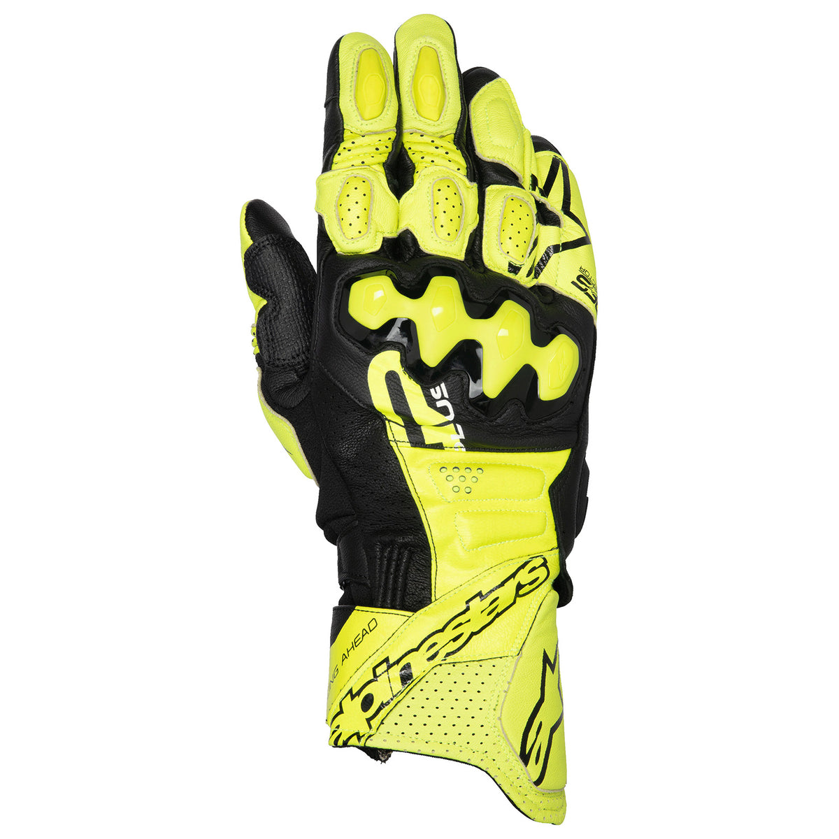 Alpinestars GP Plus R V3 Leather Gloves Yellow Fluo/Black