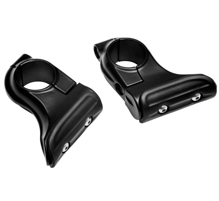 Toe Rest Cruise Pegs Black: These Kuryakyn Toe Rest Cruise Pegs attach directly to the engine guard to allow positioning of t