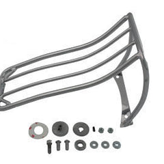 Chrome Luggage Rack 00-05 FXST: Chrome luggage rack is for bobbed rear fenders