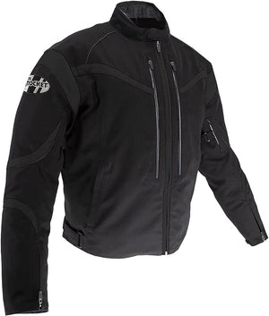Joe Rocket Crossfire Jacket: Features:
Waterproof breathable Invista Cordura® outer shell
Waterproof seam sealed
Zip out full