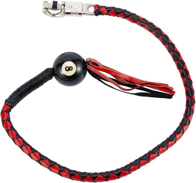 Get Back Whip Black/Red 8 Ball