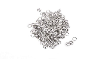 4" Silver Eyelets & Rivets: 4" Silver Eyelets &amp; Rivets HG31437