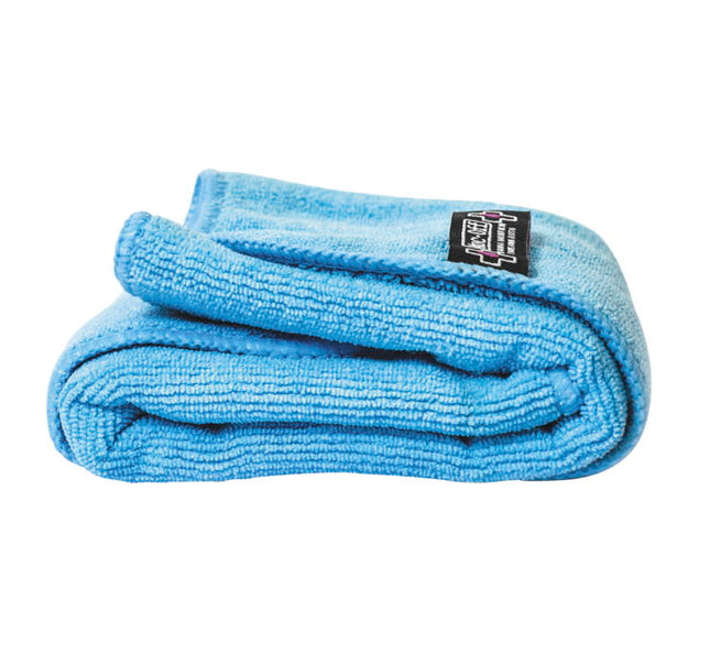 Muc-Off Microfiber Cloth: Amazing split-fiber technology vastly increases surface area absorbency to eliminate smears and ble