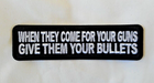Bullets First Patch