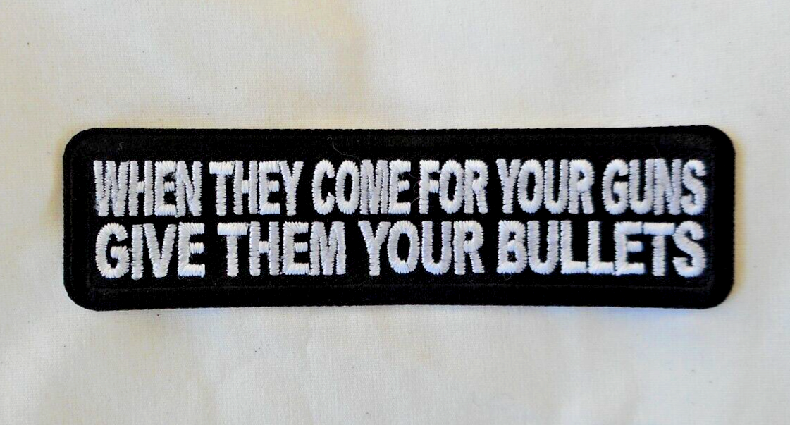 Bullets First Patch embroidered product photo
