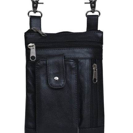 Clip Bag W/Conc Pockets