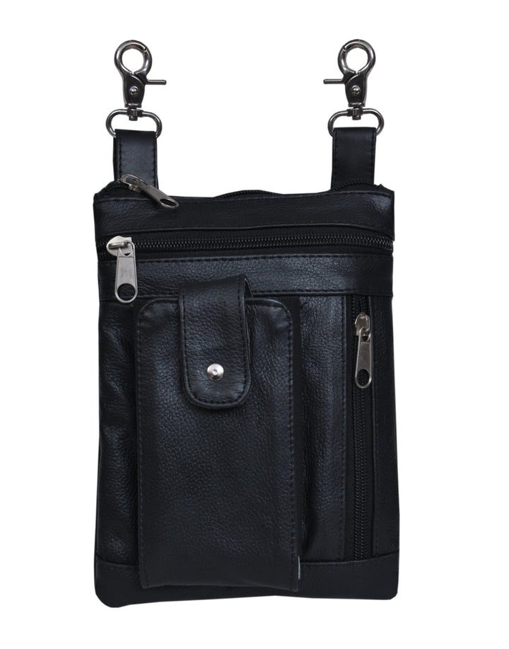 Clip Bag W/Conc Pockets