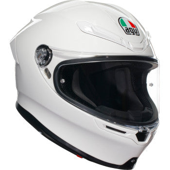 AGV K6S Helmet Solid: Features

Wind protector included
Double D retention system

Shell

Carbon-Aramid fiber
Collarbone safe
