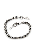 Wallet Chain/Dual Braided Silver 27 Inch: Nice Quality Biker Wallet Chain Leather
WALLET CHAIN,  DUAL BRAIDED 27