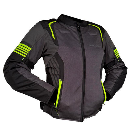 She-Go Women’s Mesh Jacket – Black / Gray