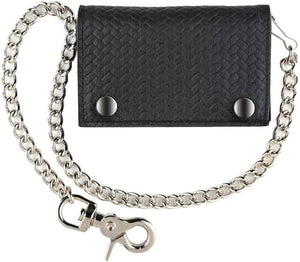 Basket Weave Bi-Fold Chain: Basket Weave Bi-Fold Chain