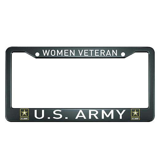 Lic Frame Woman Veteran