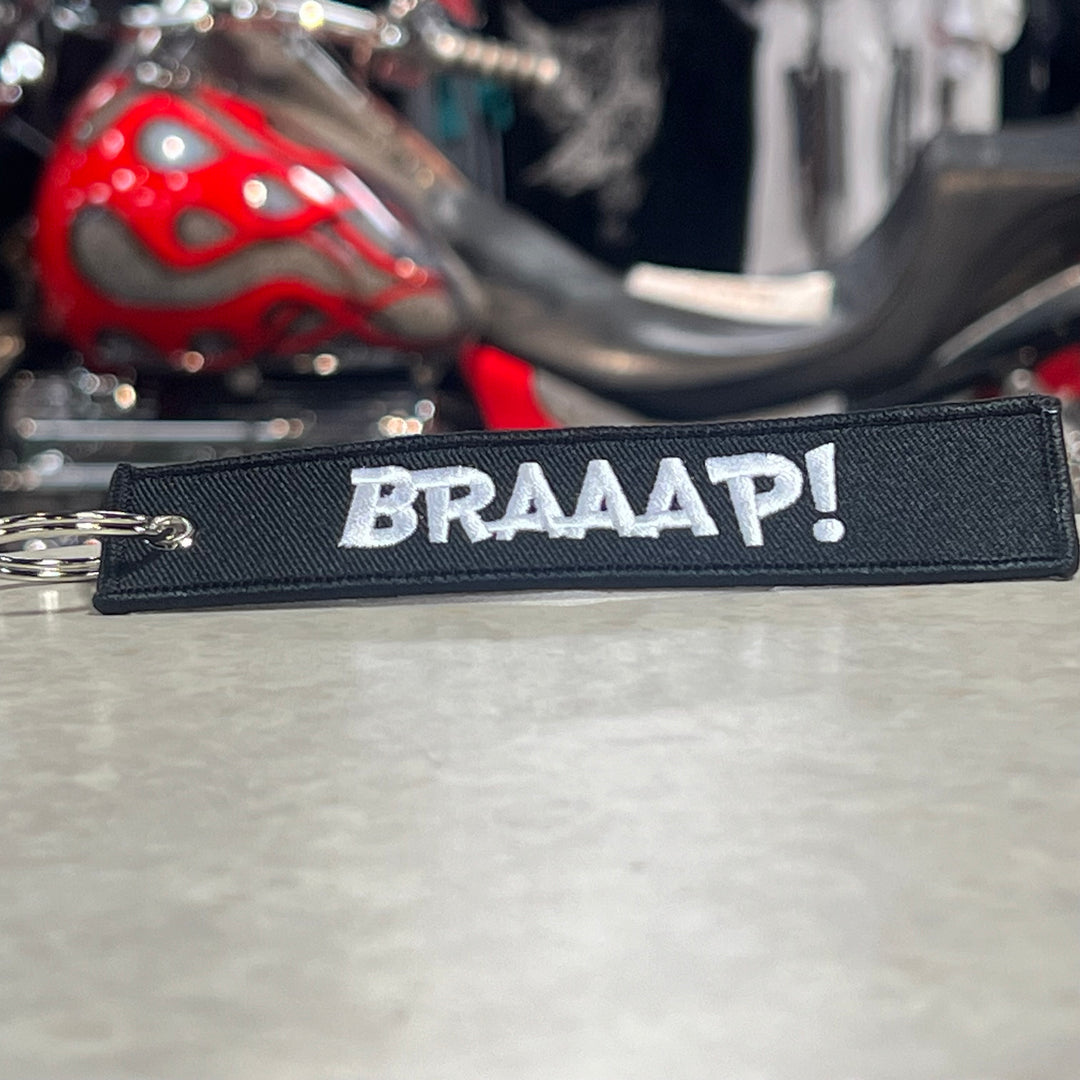 Motorcycle Key Chain - Braaap