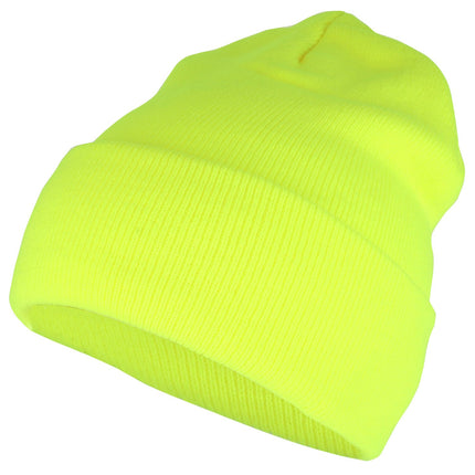 Punisher Beanie Neon Yellow