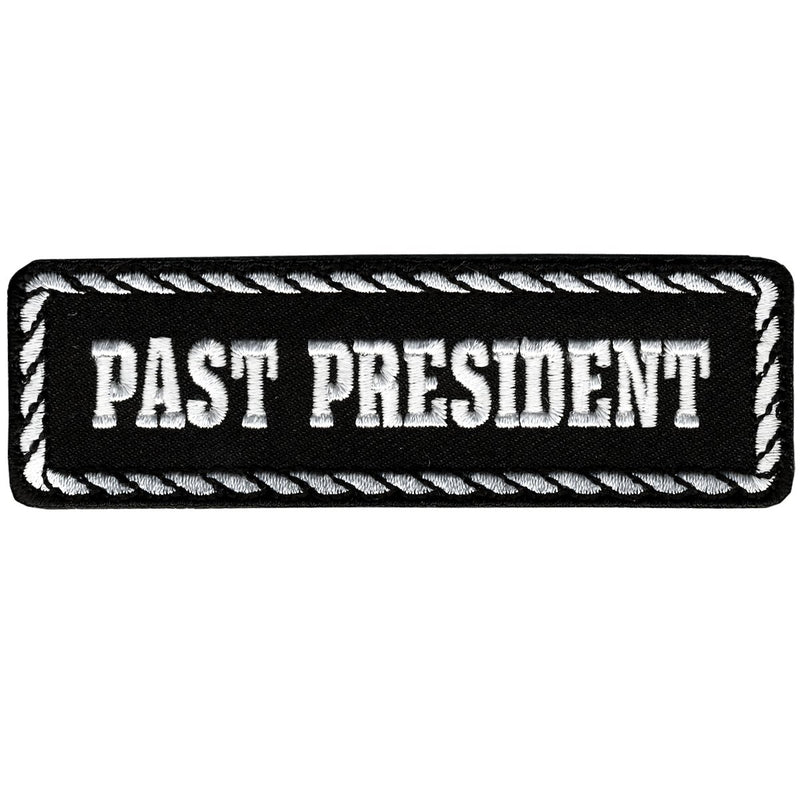 Past President 4 inch Patch