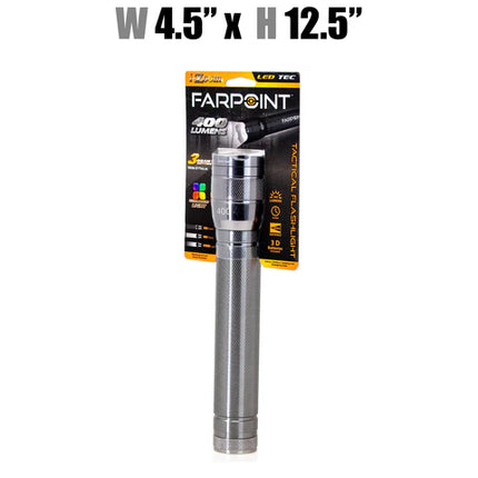 400LM Flashlight W/3D Battery