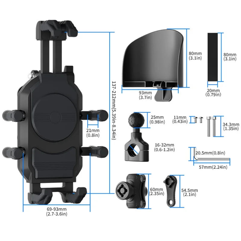 Shaded E-Z Grip Phone Holder