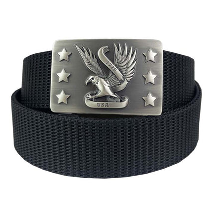 Gun Belt with Eagle Buckle