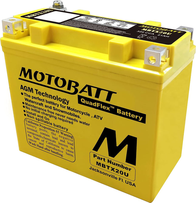 12V MC Battery MBTX20U