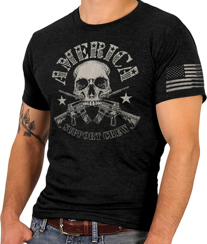 Men's Infidel T-Shirt: FEATURES:

Designed &amp; printed with pride in USA!
4