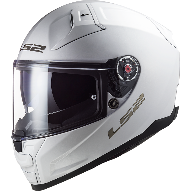 LS2 Citation II Solid Helmet - Gloss White - XL LS2 Citation II Solid Helmet - Gloss White - XL