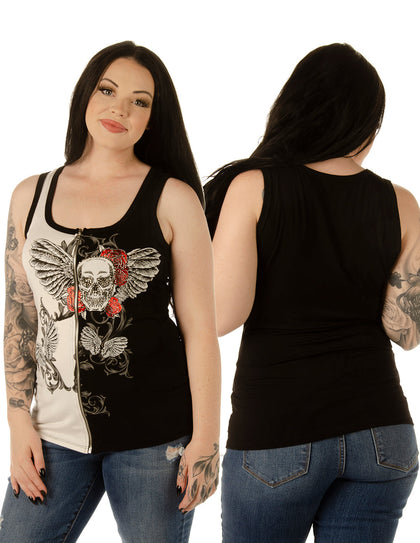 Women's Lilith Zip Up Tank Top