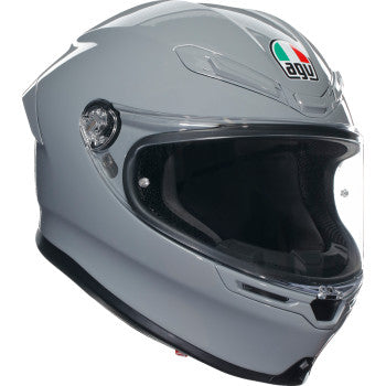 AGV K6S Helmet Solid: Features

Wind protector included
Double D retention system

Shell

Carbon-Aramid fiber
Collarbone safe