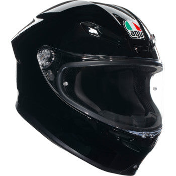 AGV K6S Helmet Solid: Features

Wind protector included
Double D retention system

Shell

Carbon-Aramid fiber
Collarbone safe