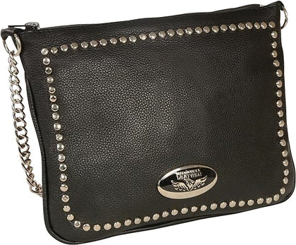 Medium Studded Bag Black: Medium Studded Bag Black 
9