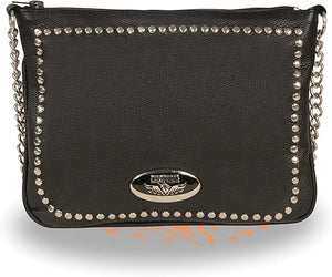 Medium Studded Bag Black: Medium Studded Bag Black 
9