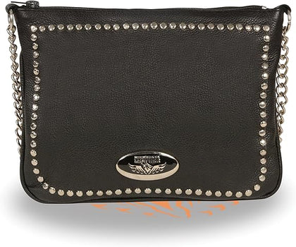 Medium Studded Bag Black: Medium Studded Bag Black 
9