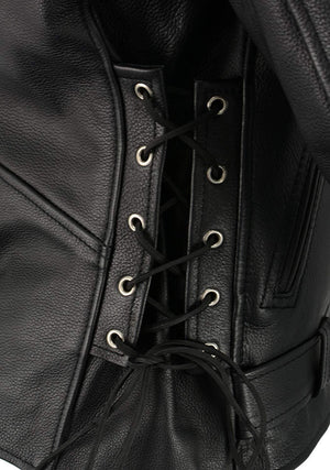 Men's Traditional MC Jacket 5411: Features

Made of Premium Milled Cowhide 1