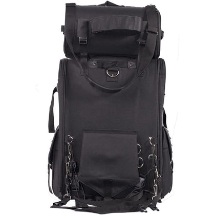 Big PVC MC Sissybar Bag Black: Features:

Dimensions: 15