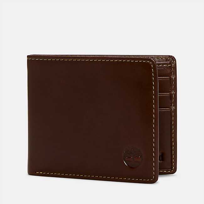 JA Leather Passcase Wallet Bk