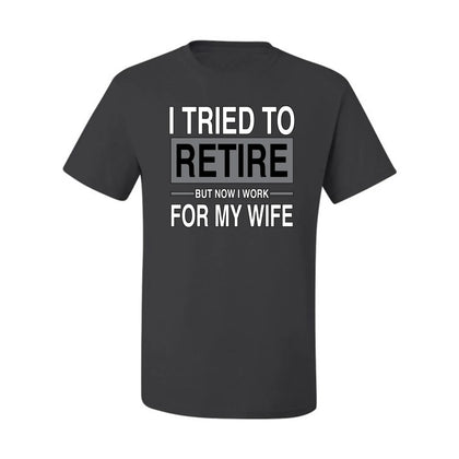 Oversized I tried to Retire Shirt