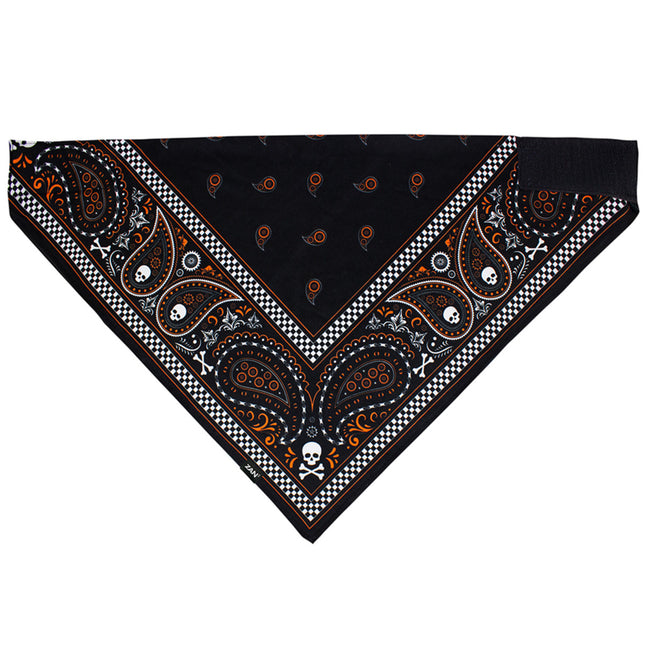 Bandana Black Paisley