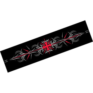 Zan Cooldanna Tribal Iron Cros: Cooldanna is a head and neck tie that provides hours of cooling relief
Soak the Cooldanna in 