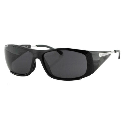Traitor Sunglass Matte Black: The unique ¾ frame of the Traitor is sure to get you noticed at the track or on the street