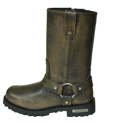 Unik Brown Harness Boot 10004