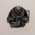 Belt Buckle - Bad Bone: Unleash your inner bad ass with our Belt Buckle - Bad Bone! Featuring a fierce eagle and gnarly skull