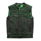 Men's Green Checker Vest: Men's Green Checker Vest