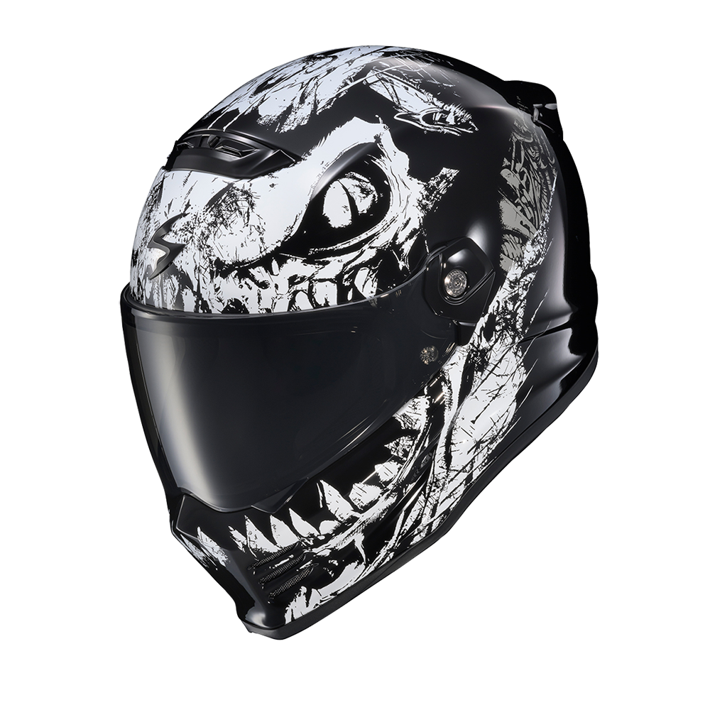 ScorpionEXO Covert FX Caiman Gloss Black Helmet