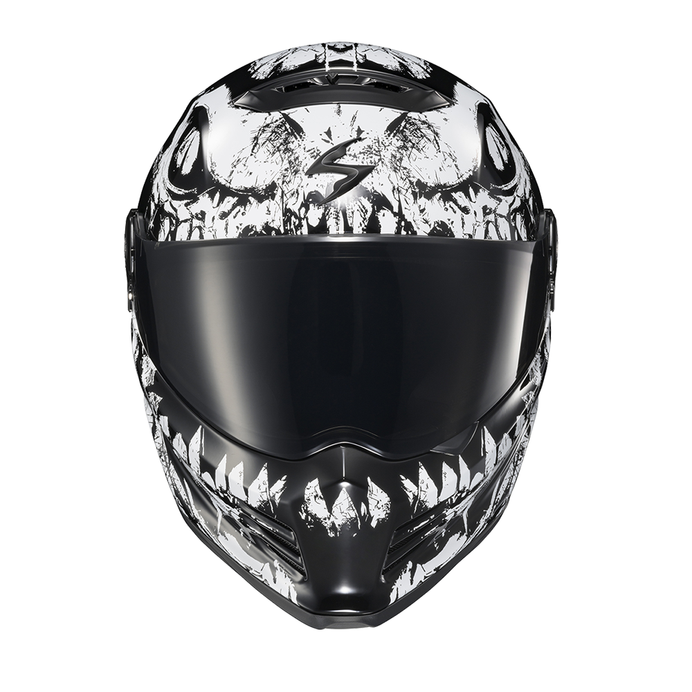 ScorpionEXO Covert FX Caiman Gloss Black Helmet