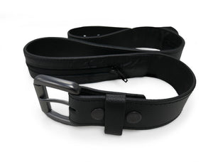 Eagle Leather Money Belt: Eagle Leather Money Belt 

Genuine leather material
Eagle design buckle
Interior zipper pocket to p