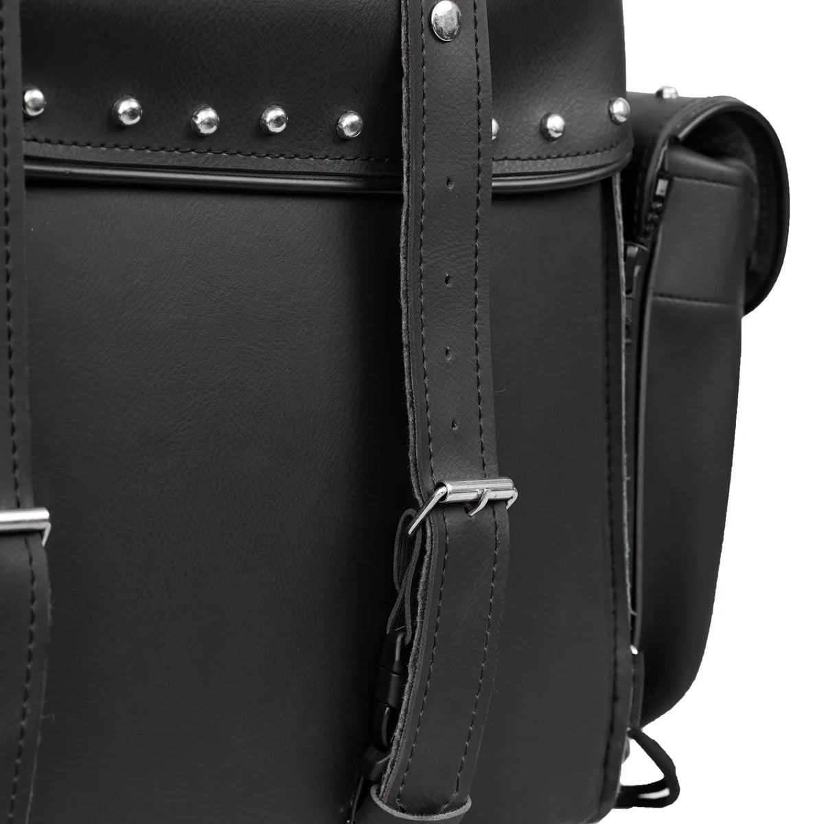 Studded Four Piece Motorcycle Touring Bag DS350S