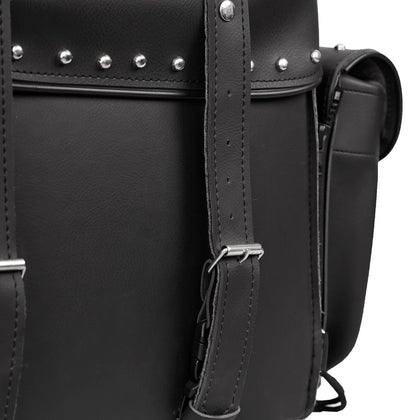 Studded Four Piece Motorcycle Touring Bag DS350S
