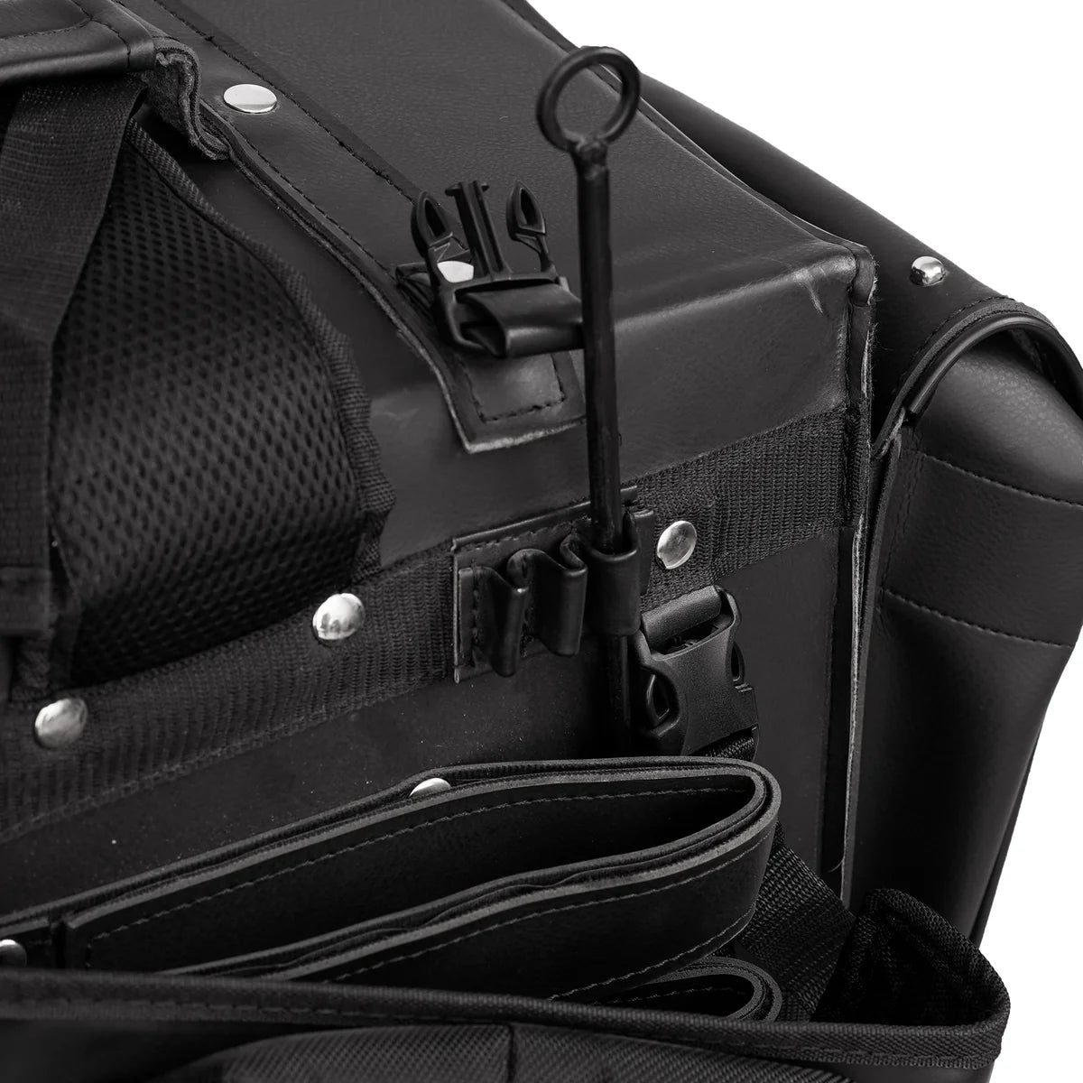 Studded Four Piece Motorcycle Touring Bag DS350S