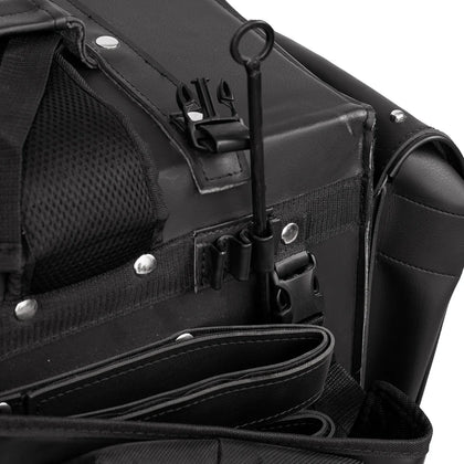 Studded Four Piece Motorcycle Touring Bag DS350S