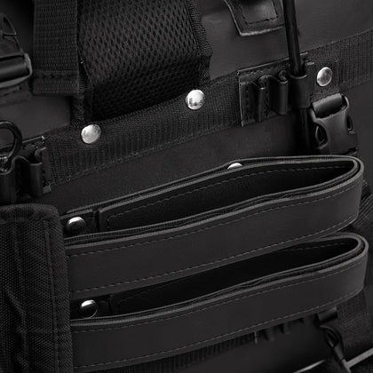 Studded Four Piece Motorcycle Touring Bag DS350S