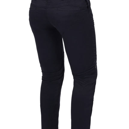 Eagle Leather Chino Mono-Layer Riding Pants in Blue, rear view